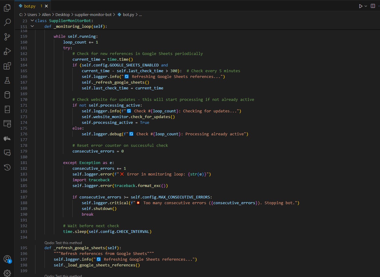 Monitor Bot – Smart Input System